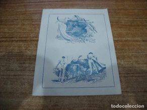 Tauromaquia: FELICITACION DE NAVIDAD DE LOS TOREROS CARLOS Y PACO CORPAS 1952